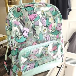 Betsey Johnson Mermaid Cat Backpack
